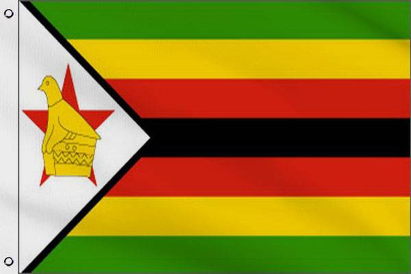 zimbabwe drapeau